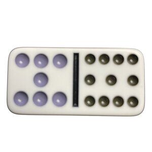 Double Twelve Dominoes Replacement Tile 7 11 Color Dot mq